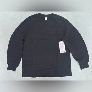 Lululemon NWT Scuba Oversized Long Crewneck M/L Black